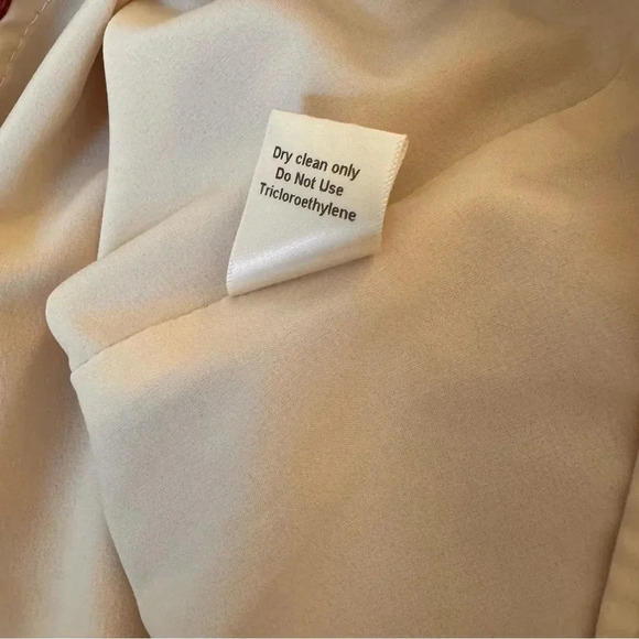 Paper crown Red Maternity Baby Shower dress short sleeve bodycon crew neck L RTR - Picture 12 of 13